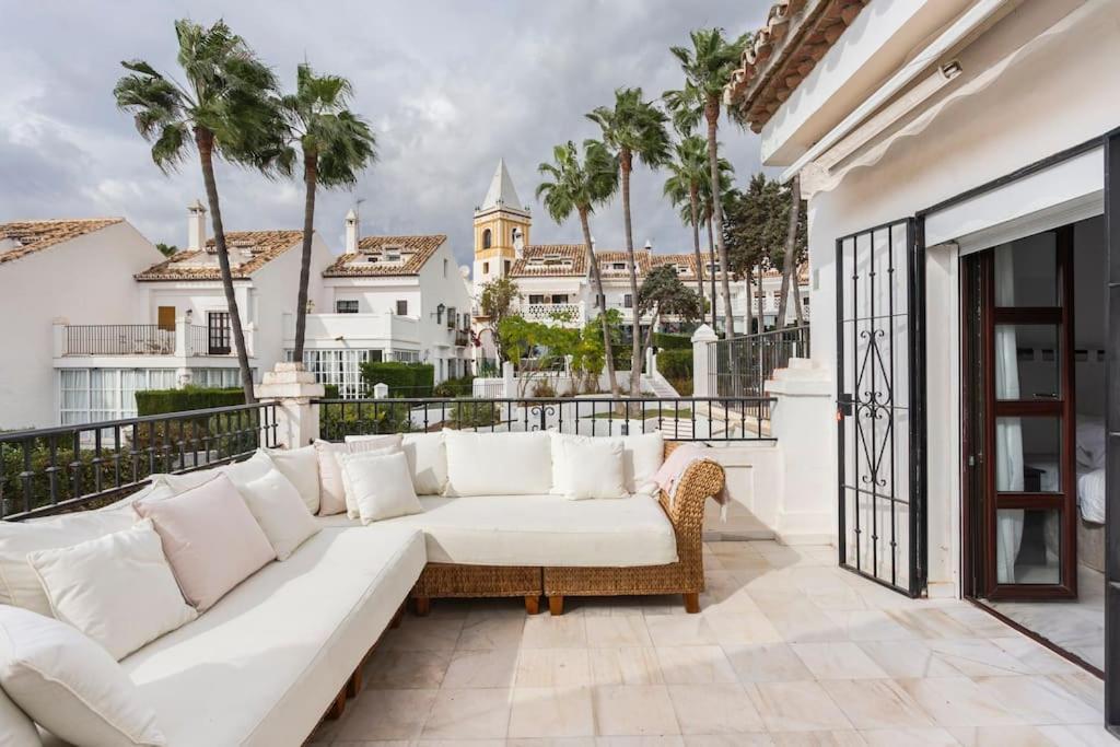Stylish Spanish 3 Bd Townhouse On The Golden Mile Marbella Esterno foto